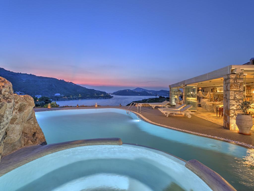 Eirini Luxury Hotel Villas Grikos Bay  ภายนอก รูปภาพ